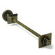 W-TRS-LUX-OEB - Cast Iron Radiator Luxury Wall Stay Fixing - Old English Brass W-TRS-LUX-OEB - Cast Iron Radiator Luxury Wall Stay Fixing - Old English Brass